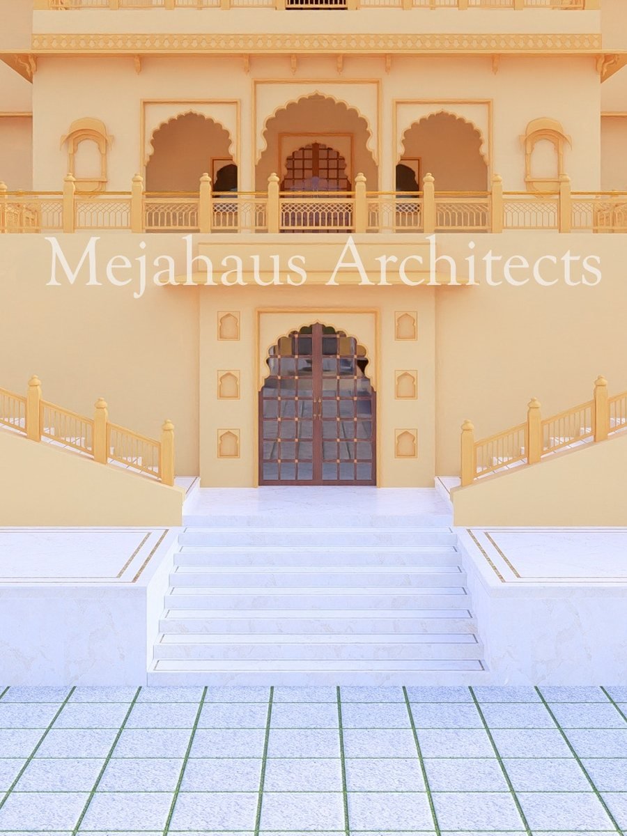 Grand arched threshold